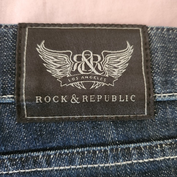 Rock & Republic Kasandra Bootcut Dark Wash Jeans Size 30 - Picture 9 of 13